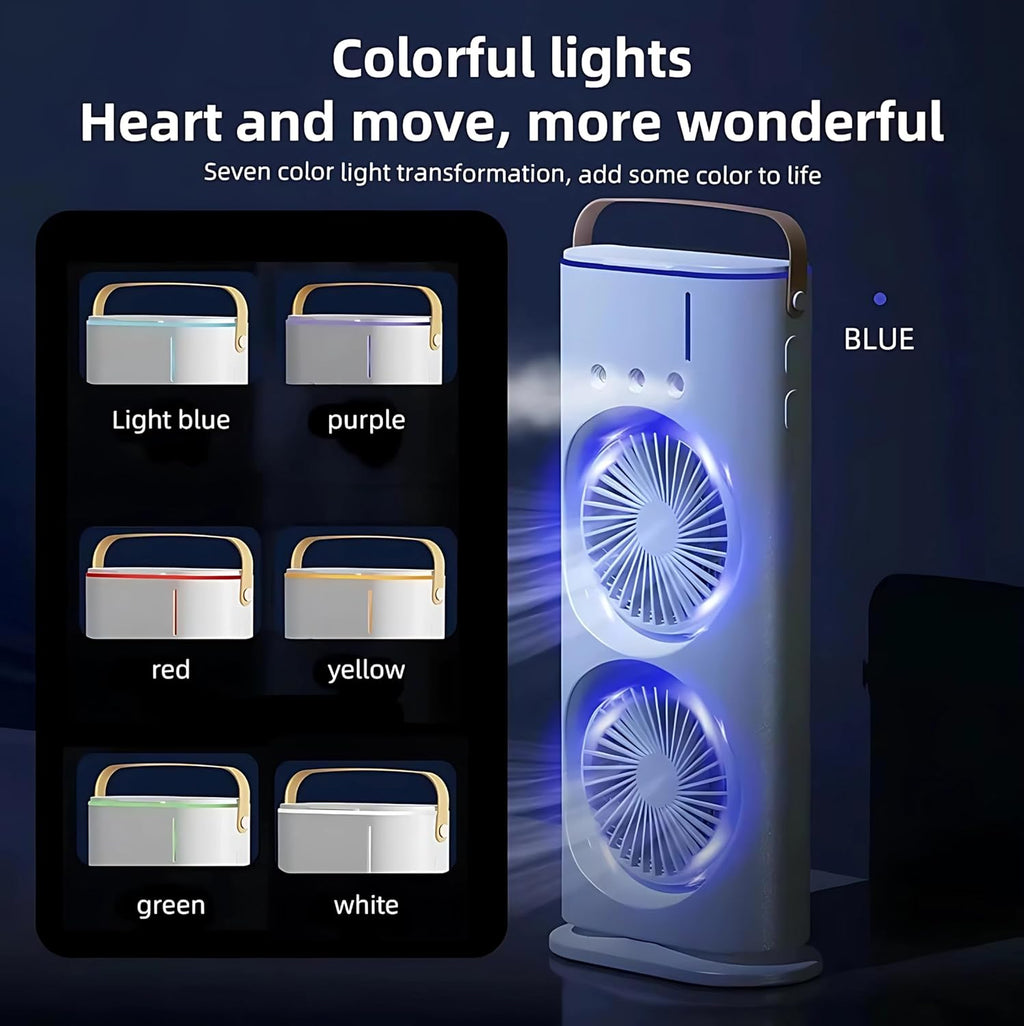 BreezeMax Mini Double-Ended Air Cooler Fan