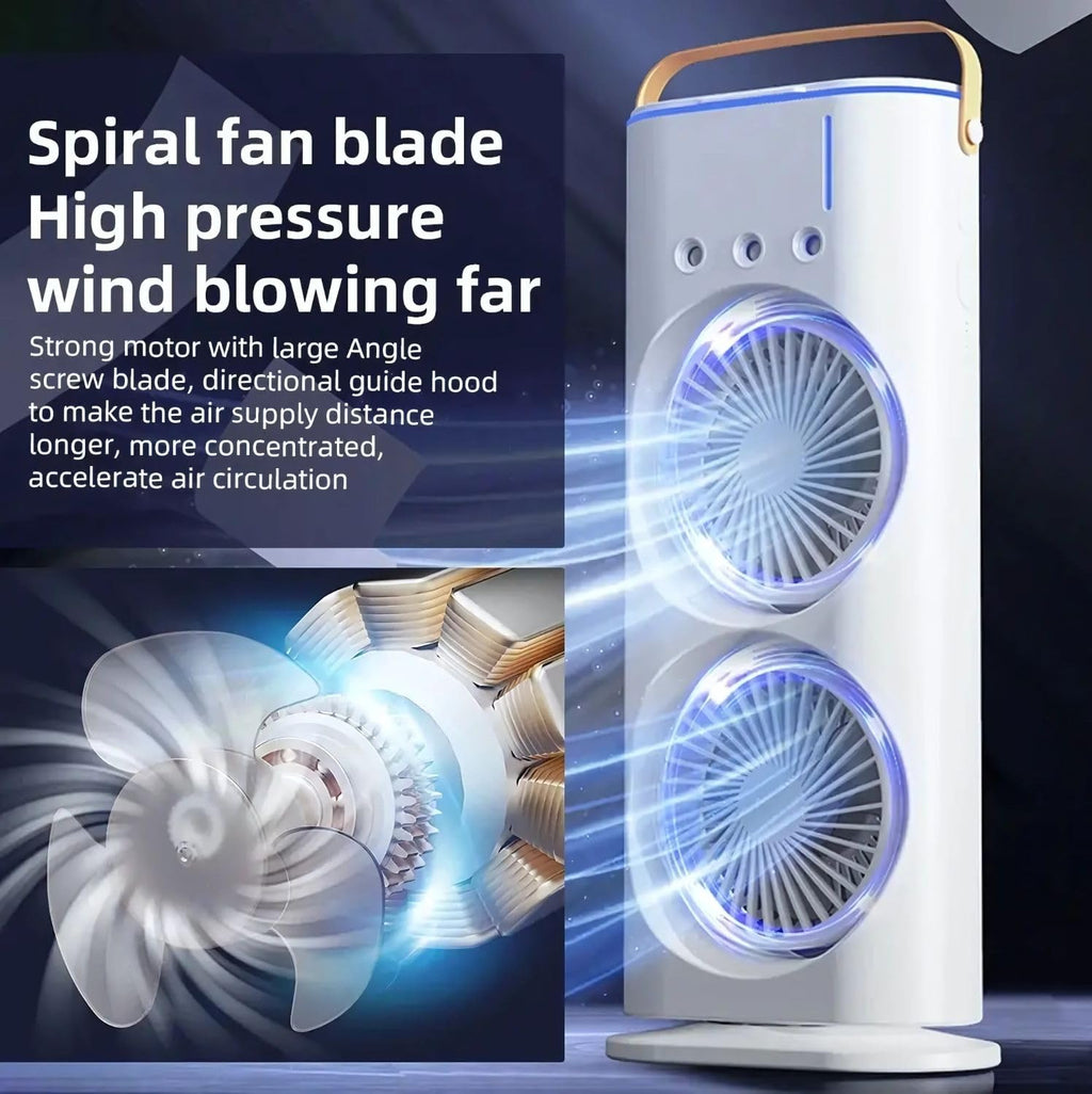 BreezeMax Mini Double-Ended Air Cooler Fan